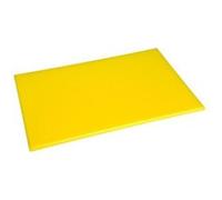 Planche à découper 450 x 300 x 12 mm jaune haute densité Hygiplas 4 G