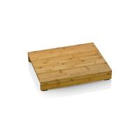 KELA Planche à découper avec tiroirs Kene bamboo 46 x 36 x 7 cm KL-12553