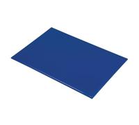 Planche à découper 600 x 450 x 12 mm haute densité bleu hygiplas
