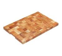 Planche à découper 60x40x3,8 cm Bois d acacia massif Brun G