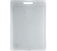 Aluminium et Plastique Planche à découper très grand 50 x 35 cm Plastique blanc Rigole pour jus