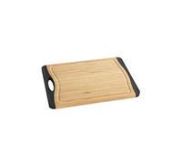 Wenko - Planche à découper antidérapante Bambou - L. 33 x l. 23 cm - Noir - Bambou Noir