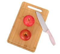 Planche à découper - Assiette de 13,39 pouces | Sculpture saine du bois - Cuisine multifonctionnelle en carton épais pour couper les fruits et les légumes viandes sûres et pratiques