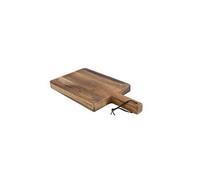 Planche à découper avec poignée 35x18 cm en acacia - Woodware - Marron - Bois
