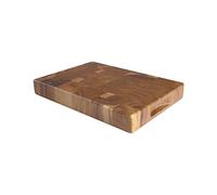 Planche à découper avec rainures pour Les Doigts T & G End Grain, Bois Dense, Taille M