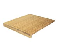 Planche à découper avec rebords Ambiance nature 52x46x1 cm naturel