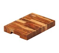 Planche à Découper Bloc de Boucherie Intérieur Bois d'Acacia Massif vidaXL