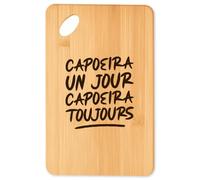 Planche à découper Capoeira toujours - Plateau Apéro en Bambou Cadeau Original Cuisine Barbecue