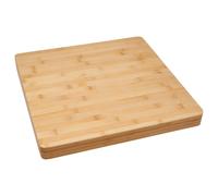 Planche à Découper Carrée Bambou "Classic" 37cm Naturel