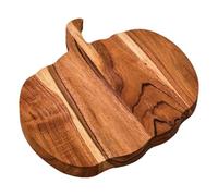 Planche à découper - Carton à découper de cuisine | Plateau de service avec poignée | Forme en bois d'Halloween - Chaînes de hachage pour cuisines | Service de plateaux pour les fêtes pour hacher la