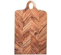 Planche à découper Chevron 45x20 cm - Table Passion - Marron - Bois