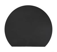 Planche à découper circulaire double face avec motif rayé antidérapant pour couper les aliments en toute sécurité - Passe au lave-vaisselle - Matériau TPU léger (petit)