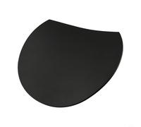 Planche à découper circulaire double face en polyuréthane thermoplastique avec bord rayé antidérapant, bord de rangement plat, facile à nettoyer et compatible lave-vaisselle (grande)