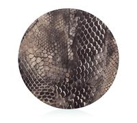 Planche à découper classique en peau de serpent pour cuisine, petit tapis de découpe en verre trempé antidérapant, résistant à la chaleur, planche à découper pour couper viandes, fruits, légumes, 20,1