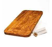 Planche à Découper, Coins Arrondis en Bois D'Olivier - 50cm