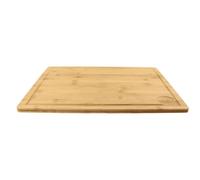 Totally Addict Planche à découper Kd3238 en bambou avec rebord marron 45 x 34 x 3,5 cm
