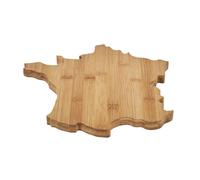 HOME DECO FACTORY Planche à fromages Forme France en bambou Marron