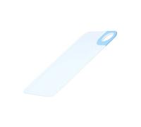 Planche à Découper Cuisine en Plastique avec Poignée Léger et Durable Blanc / Bleu