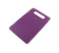 Planche A Decouper,Cutting Board 2pcs fruit de coupe légumes découper hachoir plateau table avec trou suspendu ultra-mince découpage panneau cuisine outils plastique(Purple)