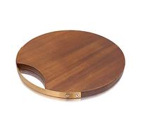Planche a Decouper,Cutting Board Bois Blocs de hachage en bois Cuisine Bois Plaque cuisine Pizza Sushi Pain Toute Planche Toile découpage