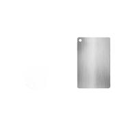 Planche A Decouper,Cutting Board Inoxydable Panneau et planche à découper en acier inoxydable 316, épaisse Double face, bloc de pâte pétrir, cuisine domestique(34x23cm)