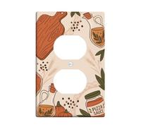 Planche à découper de cuisine - Plaque murale rustique chaude en plastique beige - Pour la maison, le salon, la chambre à coucher, la salle de bain