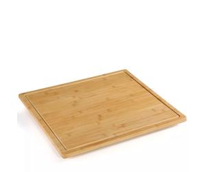 Planche à découper de protection préparation service en bambou Zassenhaus 56 x 50 cm