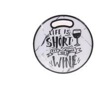 PLANCHE A DECOUPER DIAM 30CM 4 DECORS ASSORTIS