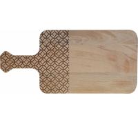 Planche à découper DKD Home Decor naturelle en hêtre rectangulaire 20 x 42 x 1,5 cm