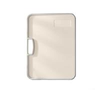 Planche à découper double face avec design antidérapant stable et zone de broyage intégrée pour une cuisson améliorée (28 x 40 cm)