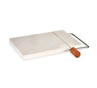 Planche à découper du fromage en marbre blanc collection KINVARA