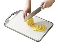 Planche à Découper en Acier Inoxydable | Planche À Hacher Pour Viande - Outil Anti-Rayures pour Fruits Pétrissage Préparation Viande Pain Pâtisserie Sushi BBQ