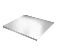 Planche à découper en acier inoxydable - Plateau à découper antidérapant de qualité alimentaire | Bloc de préparation hygiénique en métal pour légumes, , pâtisserie, sushis, boucher, cuisine à la