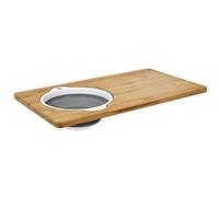 Planche à Découper en Bambou avec Passoire Intégrée - MONA -