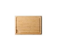 Planche à découper Kotai Planche à Découper en Bambou avec Rigole, Réservoir à Jus et Poignées Cachées - 40 x 30 x 2 cm - - Bambou400
