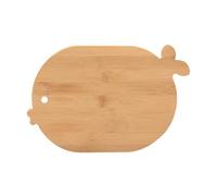Planche à découper en bambou naturel, planche à découper à charcuterie en forme d ' animal avec trou de rangement pour la préparation quotidienne du pain, petit bambou à découper en forme des de