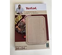 Planche à découper en bois 34x24 cm réversible TEFAL Cyril Lignac