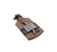 Planche à découper en bois + couteau 26 cm Jean Dubost AP036424D32002