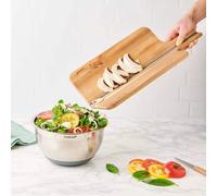 MASTRAD - Planche à Découper Bois - Pliable - Grand Format - 34.5 cm x 17 cm x 1,2 cm, Acacia, Brown