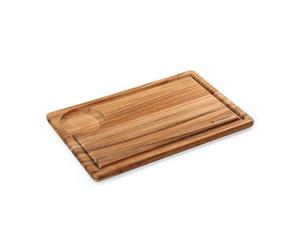PLANCHE à découper en bois d'Acacia foncé 36 x 23 cm Zassenhaus
