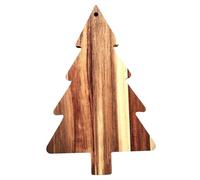 Planche à découper en bois de 24,1 x 38,1 cm pour sapin de Noël, planche à découper décorative à suspendre, décoration épaisse, outil de cuisine créatif pour servir des aliments