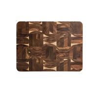 Planche à découper en bois de bout, billot boucher, planche épaisse viande