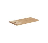 Planche à découper en bois de chêne clair, beige, rectangulaire - Hübsch, Monarch - 40x20x2 cm