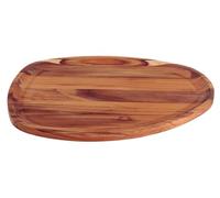 Planche à découper en bois de teck pour service et présentation 44 x 33 cm - Churrasco Premium FSC - Tramontina