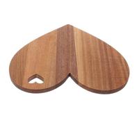 Planche à découper en bois en forme de cœur - Plateau de service pour charcuterie - Idéal pour les réceptions - Parfait pour le fromage, la viande et les apéritifs - Indispensable dans la cuisine