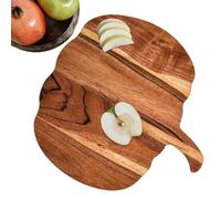 Planche À Découper En Bois - Planche À Découper Personnalisée | En Bois Citrouille | Plateau De Service En D'Halloween En Forme De Citrouille | En Pour