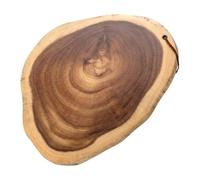 Planche à découper en bois,Plateau Résistant Au Lave-Vaisselle | Épaisseur De 2,5 Cm Cercle Irrégulier Double Face Planche En Bois Lavable Au Lave-Vaisselle - Pour, Fruits, Fromage, Maison,