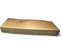 Planche à découper en chêne massif 42x18-20x5cm, planche à fromage, planche de présentation