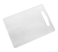 Fackelmann Planche à découper 39015 plastique transparente, trou de suspension, 34 x 24 cm