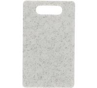 Planche à découper en plastique effet minéral 25x15 cm - -
